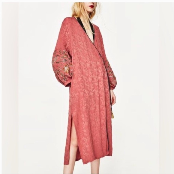 Zara bell sleeve kimono cover up , dress size Small - Picture 16 of 16